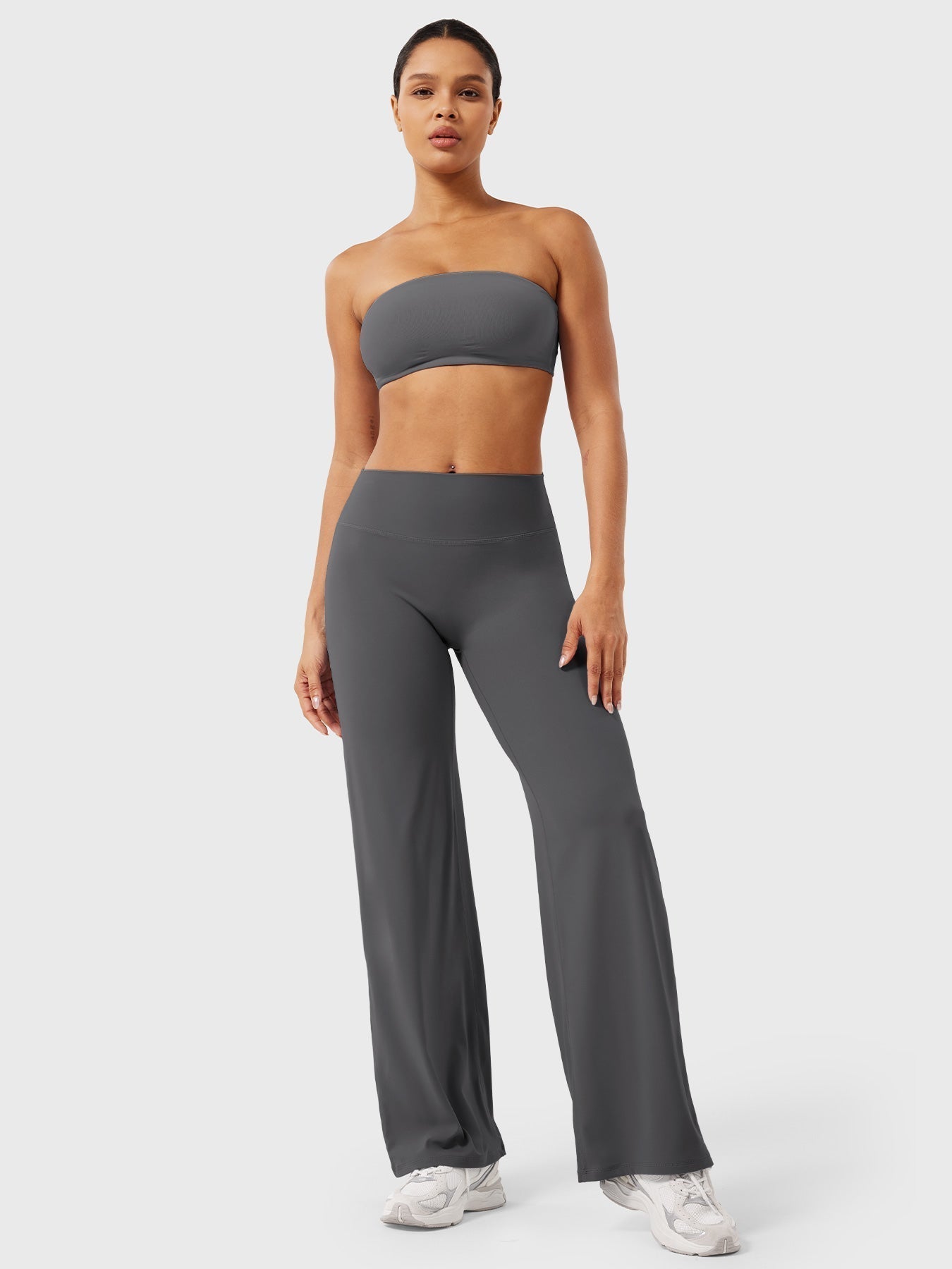 Wrenley | Women’s Summer High Waist Flared Pants