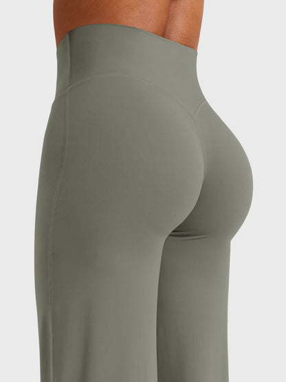 Wrenley | Women’s Summer High Waist Flared Pants