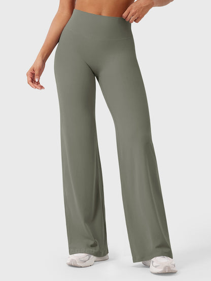 Wrenley | Women’s Summer High Waist Flared Pants