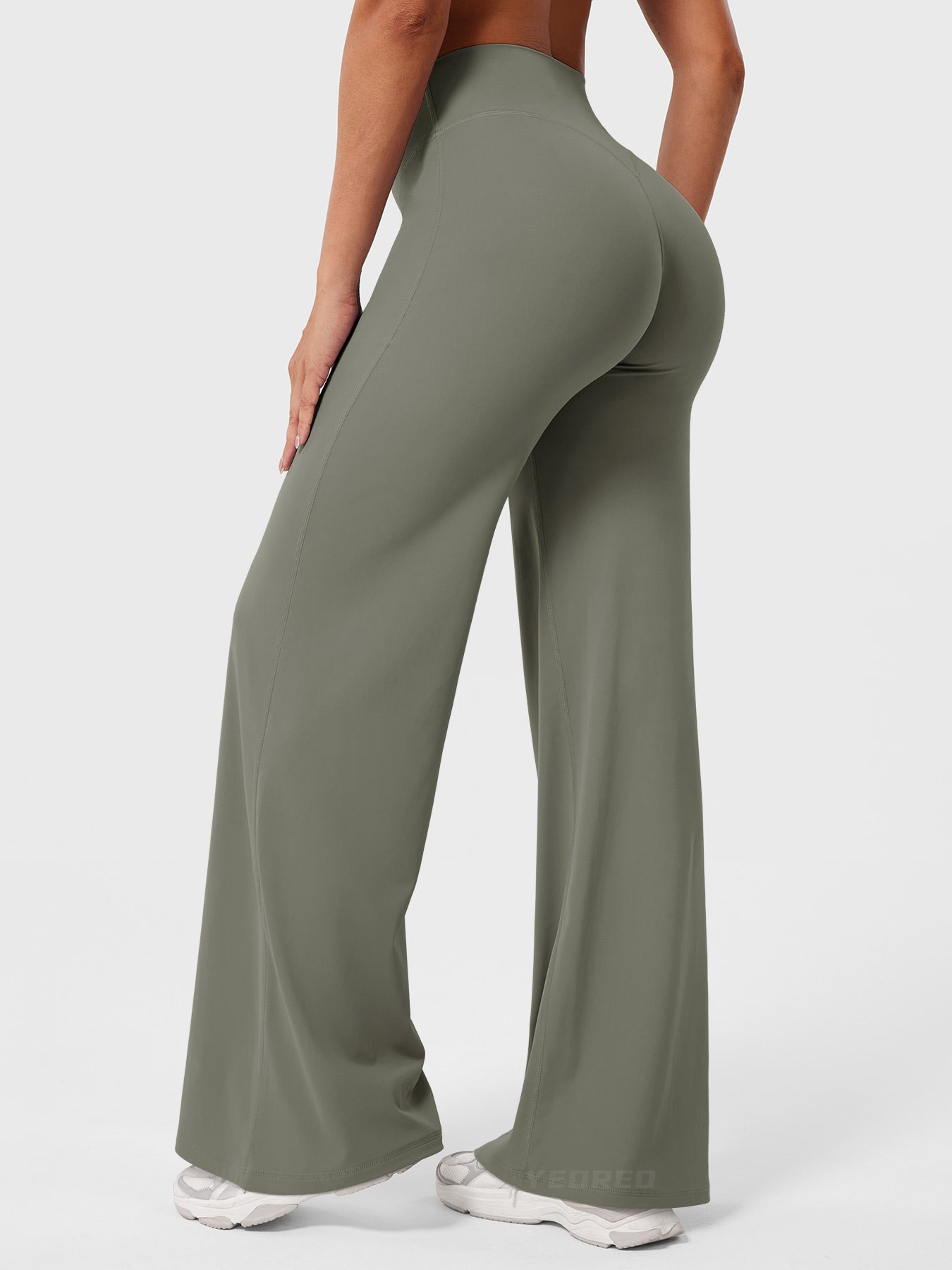 Wrenley | Women’s Summer High Waist Flared Pants