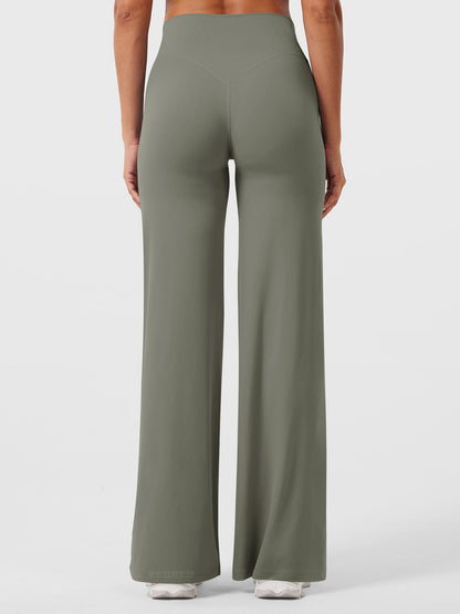 Wrenley | Women’s Summer High Waist Flared Pants