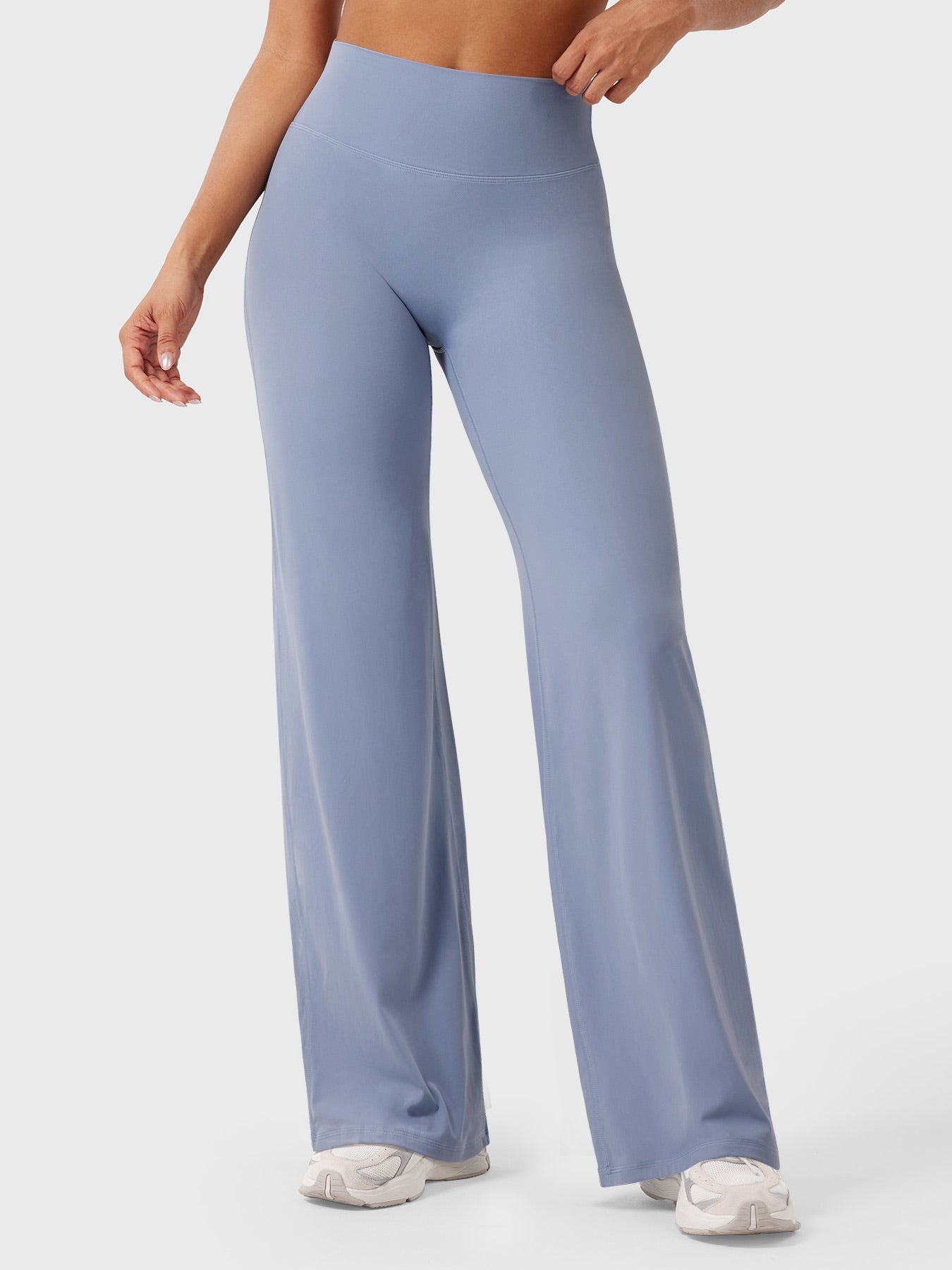 Wrenley | Women’s Summer High Waist Flared Pants