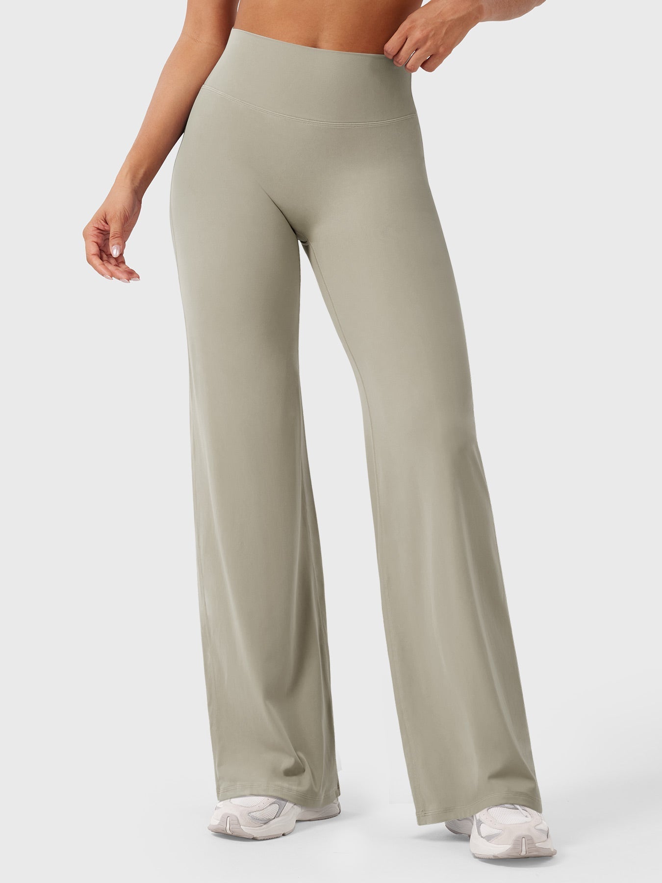 Wrenley | Women’s Summer High Waist Flared Pants