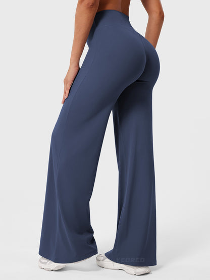 Wrenley | Women’s Summer High Waist Flared Pants
