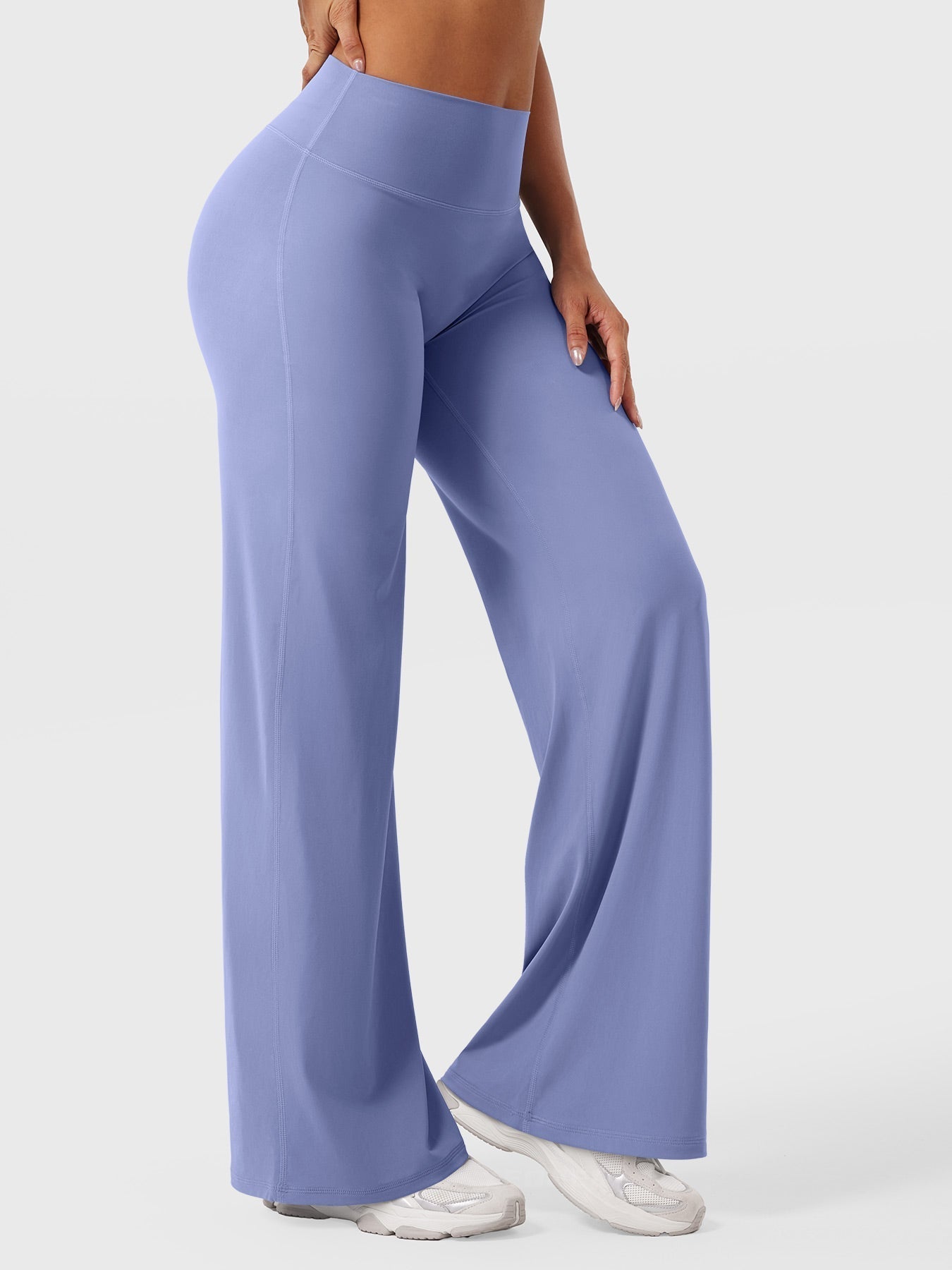 Wrenley | Women’s Summer High Waist Flared Pants