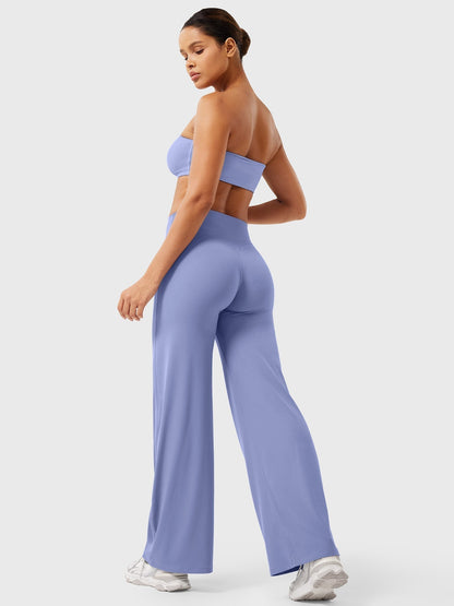 Wrenley | Women’s Summer High Waist Flared Pants