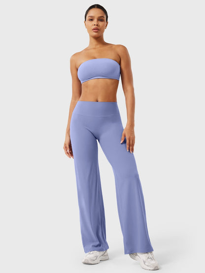 Wrenley | Women’s Summer High Waist Flared Pants