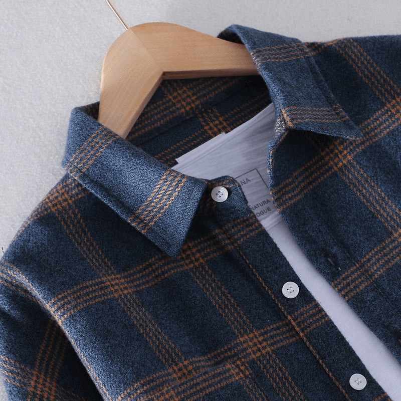 Stark | Men’s Checkered Casual Button Down Shirt