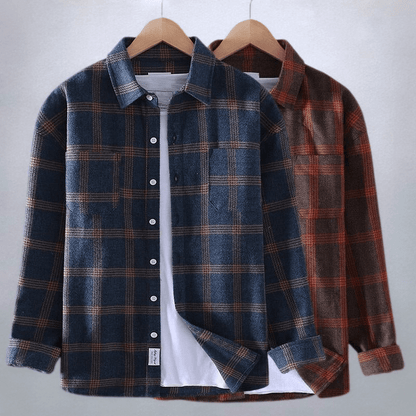 Stark | Men’s Checkered Casual Button Down Shirt